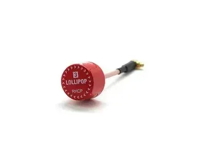 Super Mini 5.8G 2.5dBi SMA Male to Female & RP-SMA Male FPV Antenna Lollipop V4 Design for RC Drones & FPV Racing for FOXEER 1