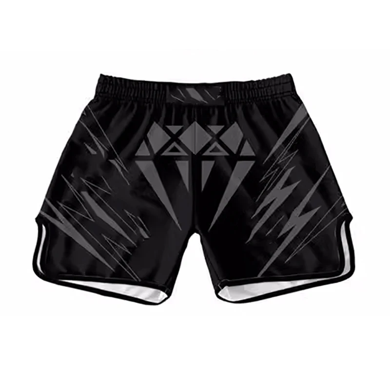 Short De Combat Meister Couronne Vale Tudo - MMA, BJJ, Muay Thai - Noir - Neuf