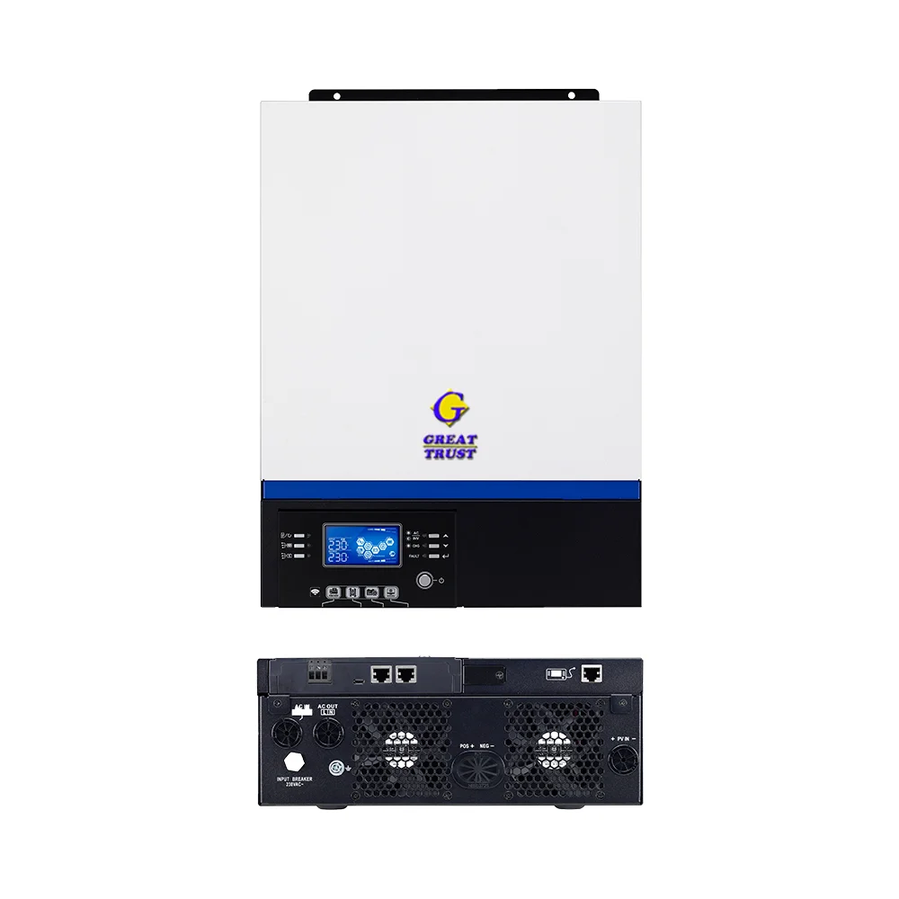 Vevor Hybrid Solar Mppt Dc to Ac 48v 220v 3kw 4kw Inverter Off Grid Voltronic Axpert VM III 5KW
