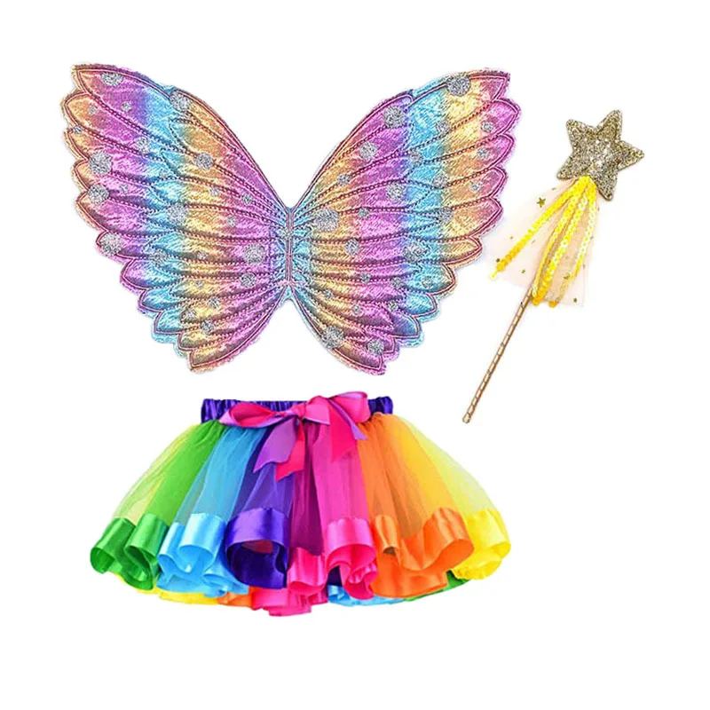 Star Magics Stick+Butterfly Wings +Tutu Dress 3pcs Set Princess Fancy Dress Little Girls Birthday Party Butterfly Fairy Costume| Alibaba.com Star Magics Stick+Butterfly Wings +Tutu Dress 3pcs Set Princess Fancy Dress Little Girls Birthday Party Butterfly Fairy Costume| Alibaba.com
