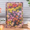33408-blooming flowers on painted page