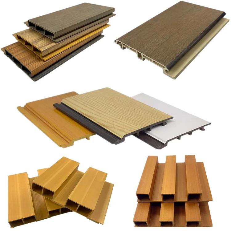 Outdoor Wall Panels WPC Composite Plastic Wood - Durable & Stylish