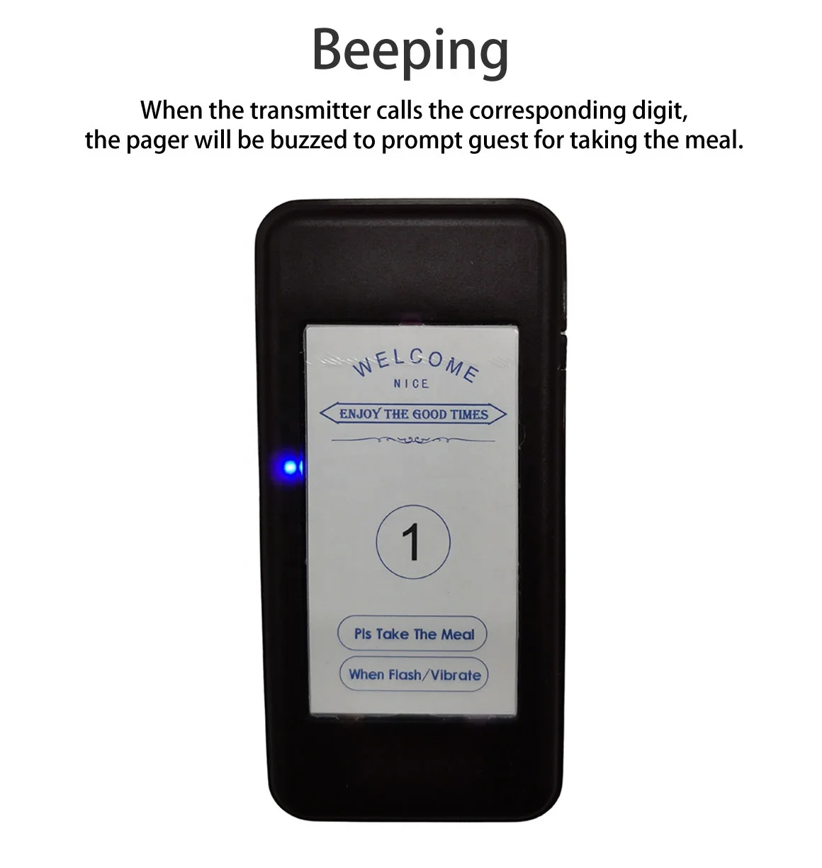 Restaurant table call system wireless queue number calling queue number call system
