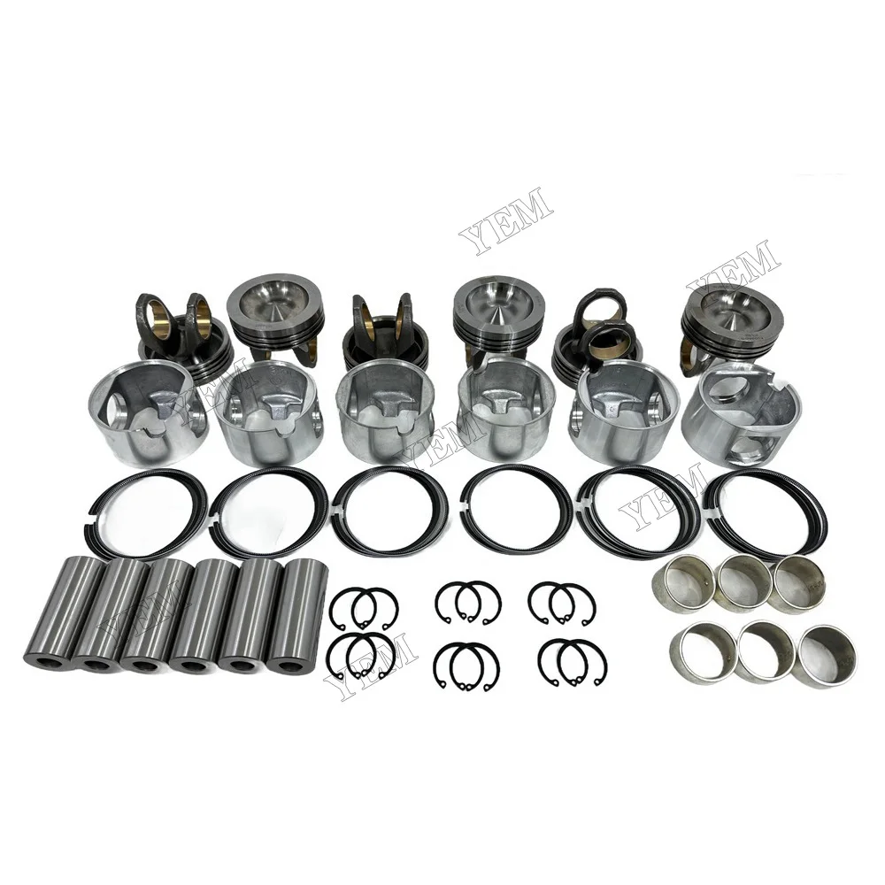C9 Cylinder Piston Kit With Piston Ring Fits for Caterpillar High Quality Engine Parts 6