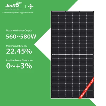 Jinko Solar In Stock Bifacial Pv Modules 560w 565w 570w 575w 580w ...