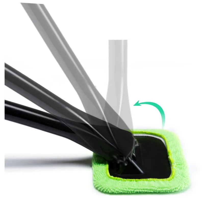 Windshield Cleaning Tool Windshield Cleaning Wand Auto Window Cleaner with Detachable Handle