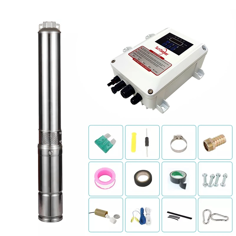 300W Solar Energy Water Pump Submersible Pump Ebara Submersible Pump