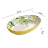 Disque ovale vert de 11,8 pouces