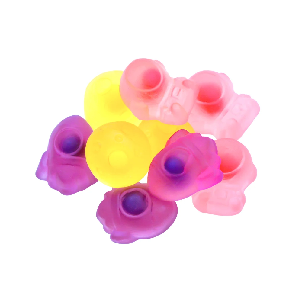 Amos Jam Filled Gummy Jelly Universe Shape Fruit Flavor Halal Sweet
