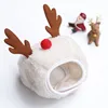 Corna di cappello bianco l (adatto per 4-7.5kg di animali domestici)
