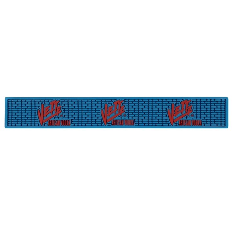Factory Supply Anti-Slip OEM PVC Rubber Classic Bar Mats Personalized  Beverage Bar Counter Mat