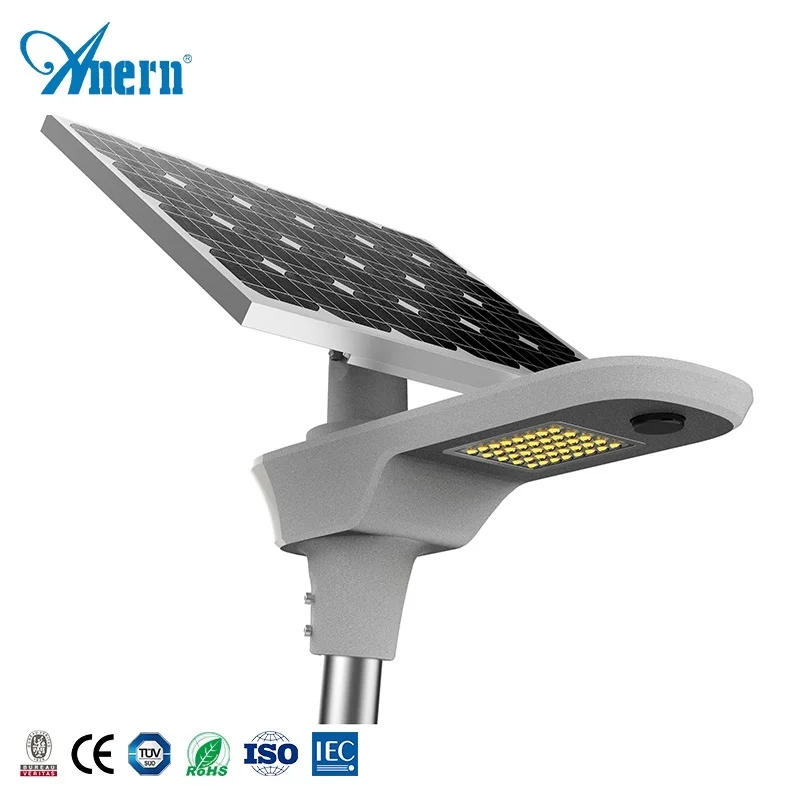 60W Pir Motion Sensor Cost-Effective LED Solar Street Lamp Integrated Solar Street Light