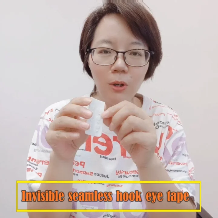 Garment Bra Hook And Eye Tape Custom Underwear Accessories Back Bra