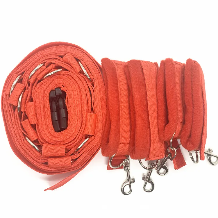Kit Menottes Poignet/Cheville Pour Lit - Accessoire BDSM - Neuf Générique