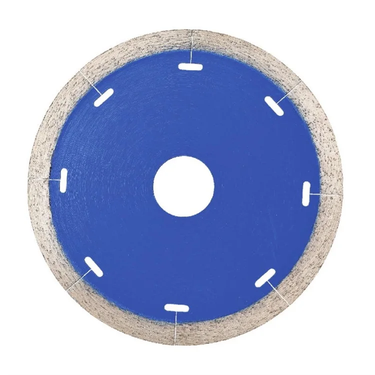 Diamond Segmented Turbo Rim Cutter Saw Blade Super Thin Diamond Cutting Blade Granite, Hard Concrete and Bricks 65mn Steel