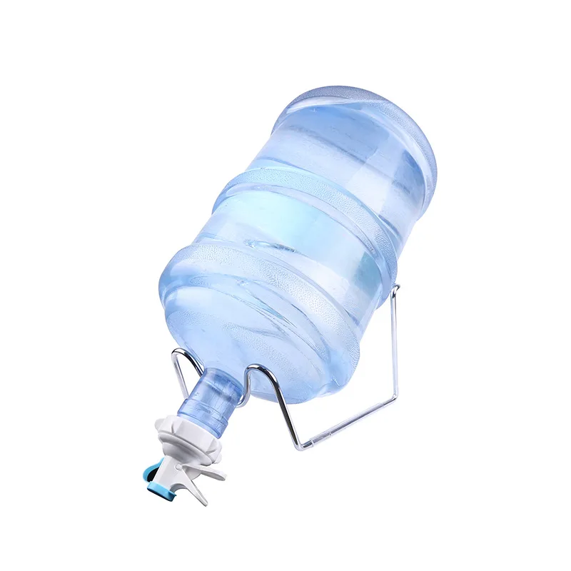 Different Size Non Slip Stainless Steel Plated Wire 3 Gallon 5 Gallon Water Bottle Stand Portable Water Dispenser Stand