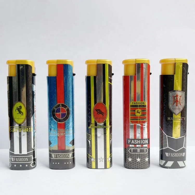 China slim durable refillable and windproof lighter shaodong city