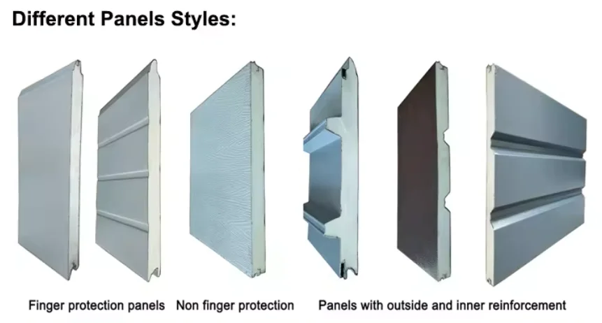 International modern intelligent automated high quality customized garage door manufacture