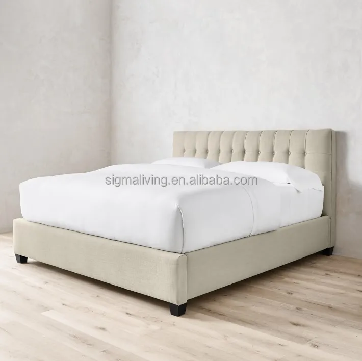 Bedroom hotel double bed living room furniture bed & headboard on sale