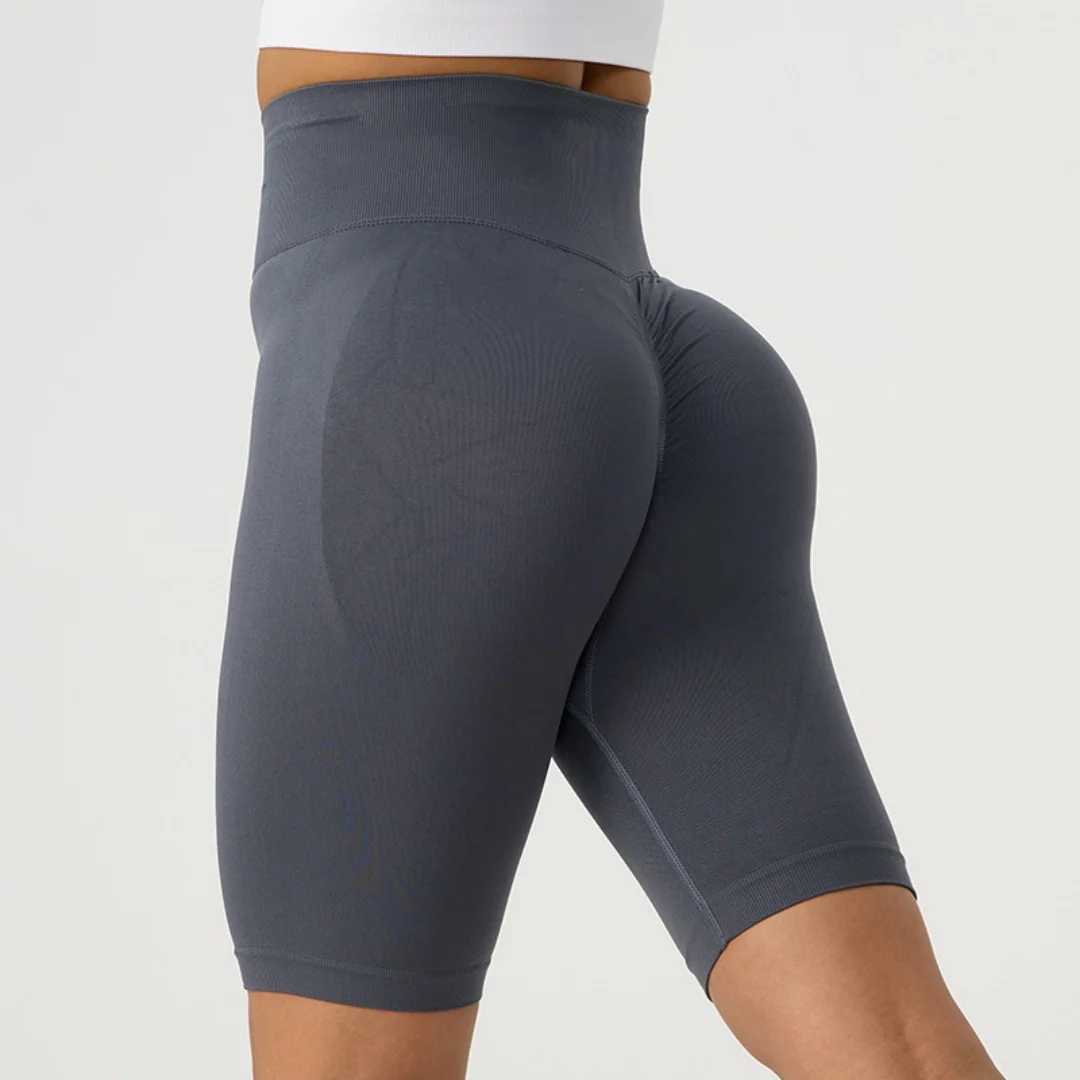 Shaping Slim Women Short Sports Shorts Soft Elastic Fabric Refreshing Breathable Daily Training Casual Shorts