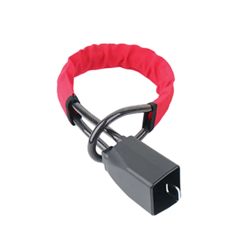 New Hot Selling Car Anti-theft Universal Steel Cable Lock Extended Thickened Steering Wheel Lock