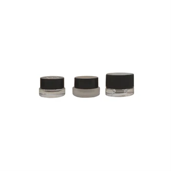 Screw Top Glass Jars 5ml Thicker Bottom Skin Care Cream Balm