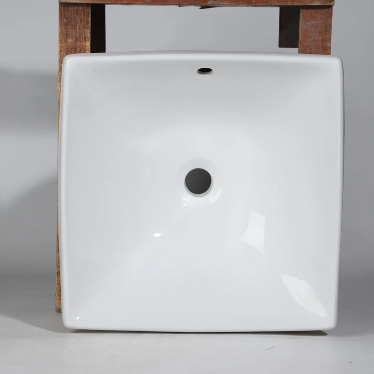 New Bathroom Cetamic White Color Hand Wash Basin Sink