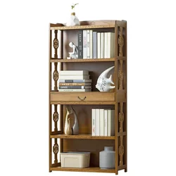 Здоровый bamboo перегородки полки простой пола в стиле ретро резная прочный общежития детская комбинированный шкаф с выдвижными ящиками дизайн в виде книжной обложки