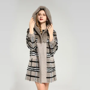 Best-selling Custom Women's Wear - Winter Warm Mink Coat Real Natural Mink Coat High Quality Double Wear Hooded Mink Coat