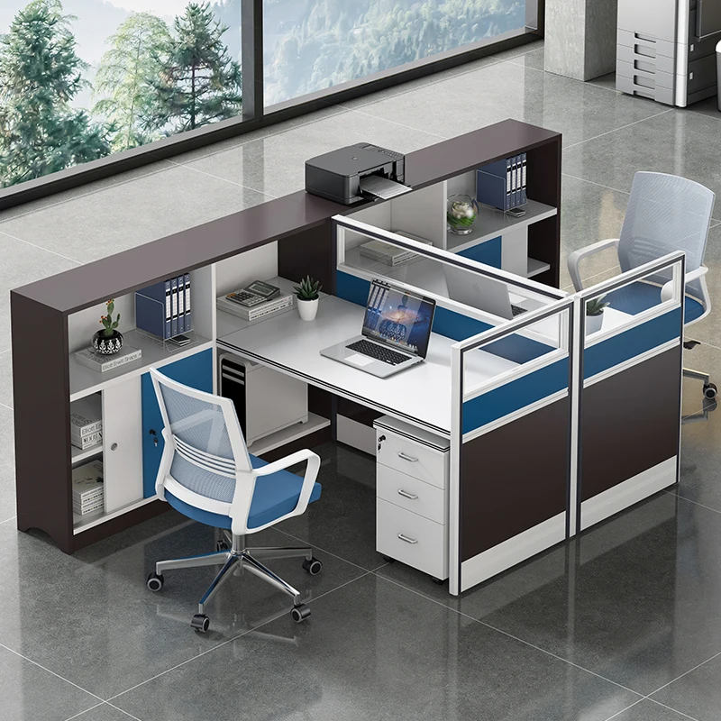 Office Furniture Computer Desk Cubicle Staff Table Office Desks ...