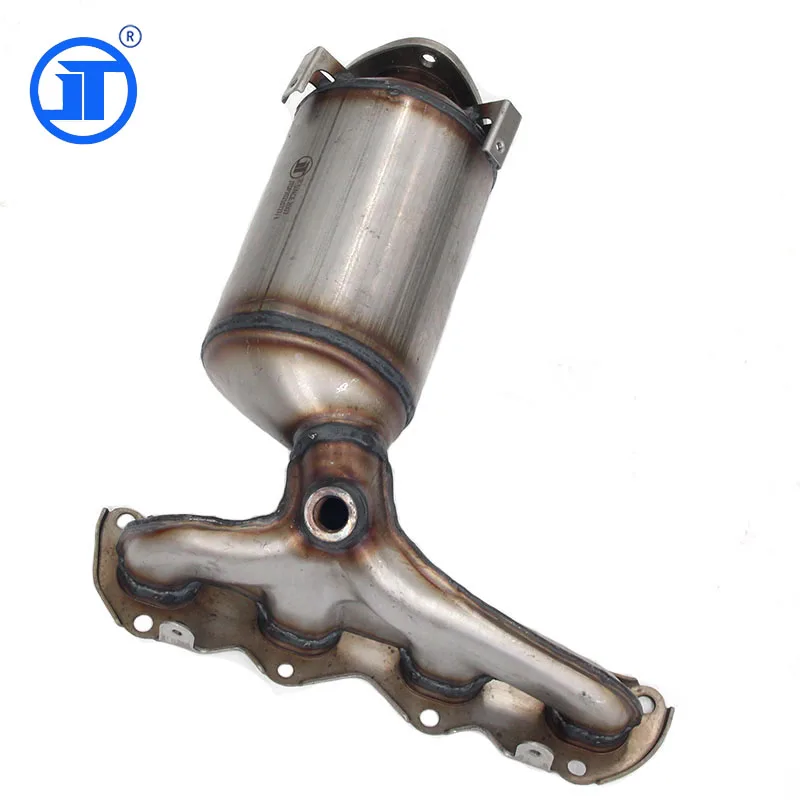 Auto Parts Custom Made Exhaust Manifold Catalytic Converter for Toyota Vios