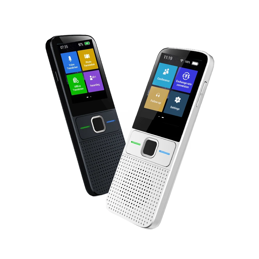 New Interpreter 137 Global Multi Languages Instant Mutual Voice AI Translation Translator Wifi Online Transcribe T10