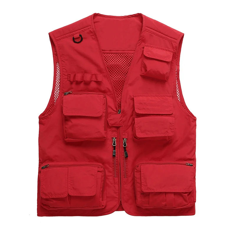 Btmpmcs Mens Casual Fishing Waistcoat Lightweight Breathable Photography  Vest Multi Pocket Utility Gilet Safari Jacket at  Men's Clothing store