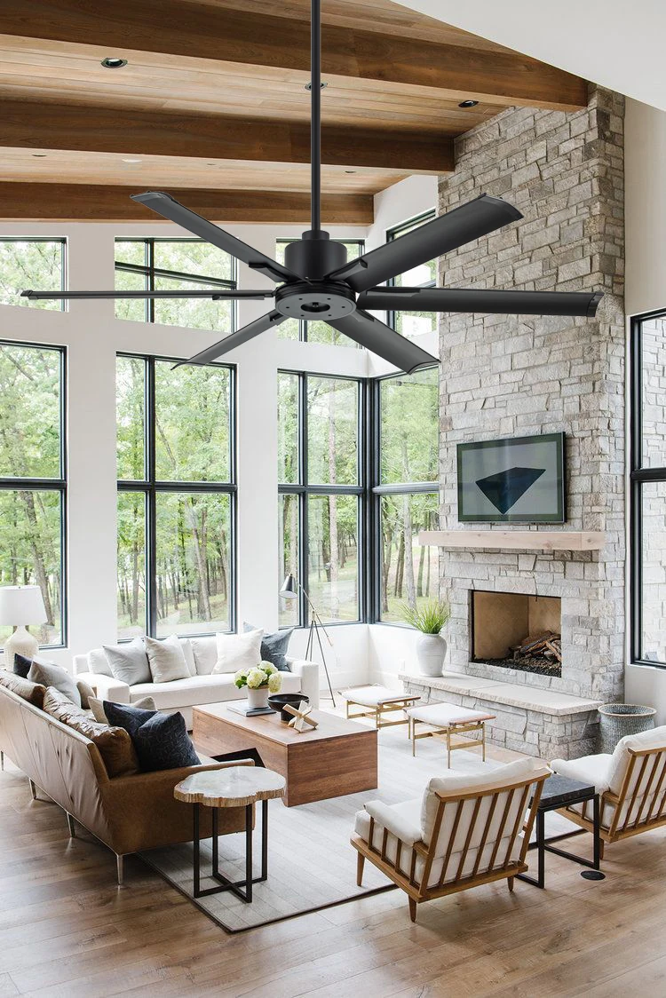 Style Ceiling Fan, 60", Aluminum - detail 4