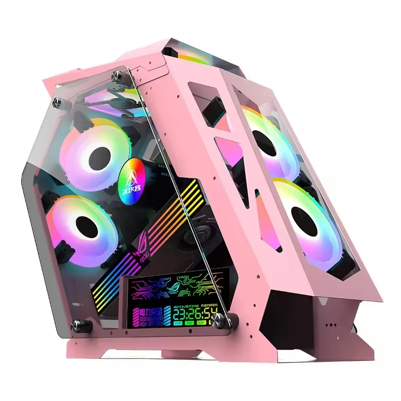 High Quality Desktop Gaming PC Case with Side Panel Window