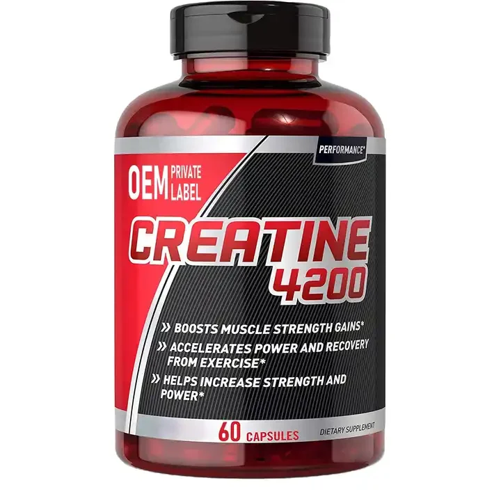 Private label Creatine capsules universal creatine 300g protine for muscle growth platinum creatine monohydrate tablets capsules