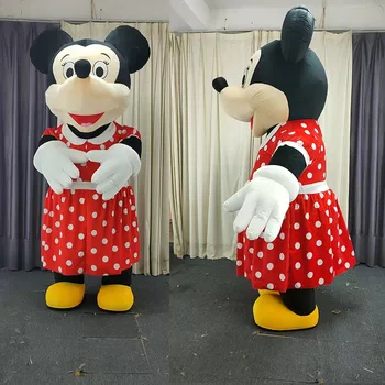 MOQ 1 PCS Custom Inflatable Mill Mascot Costumes Commercial Giant Mouse Mascot Costume For Party Entertainment Event Show