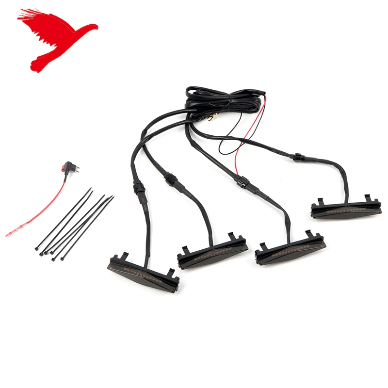 For Toyota 4runner 20202024 Car Accessories Center Grille Raptor Light