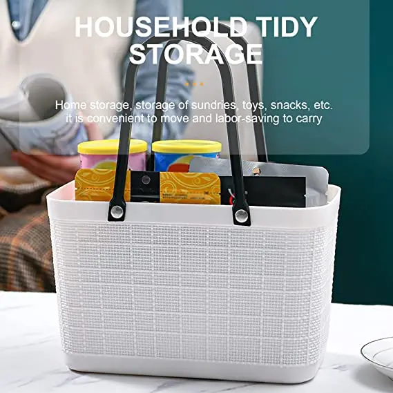 2023 Summer Eva Foam Beach Tote Bag Sand Proof Portable Travel Bag