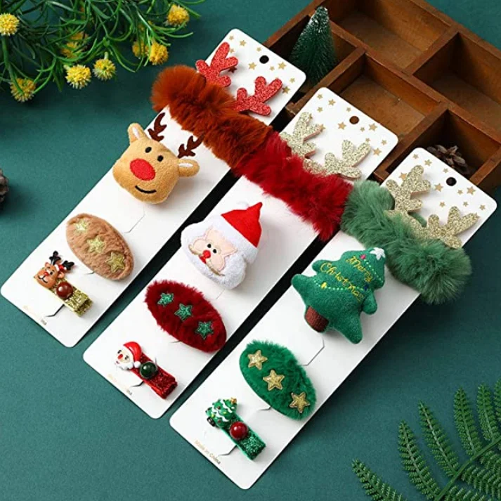 Christmas Hair Clips Baby Hair Clips Set For Little Girls Cute Assorted  Types Baby Hair Accessories Girls Hairpin Xmas C2126 - Buy Hair Clip,Hair  Accessories,Christmas Hair Clip Product on 