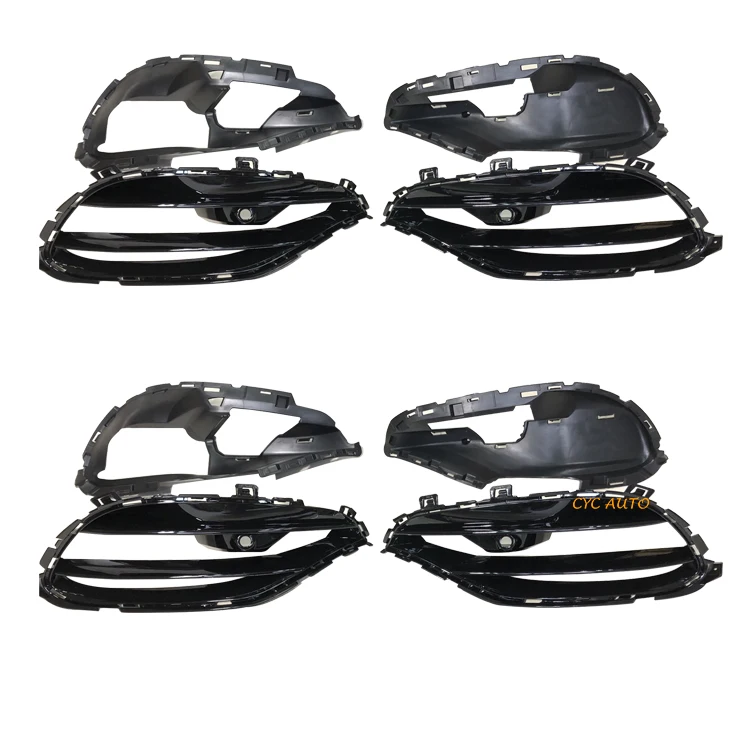 Car Parts W176 Tuning Fog Lamp Cover for Mercedes W176 a Class A45 Fog Grille Sportback 2013  2018