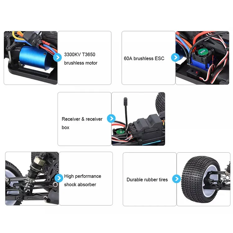 ZD Racing Rc Car 9104 Truggy - High Speed Remote Control