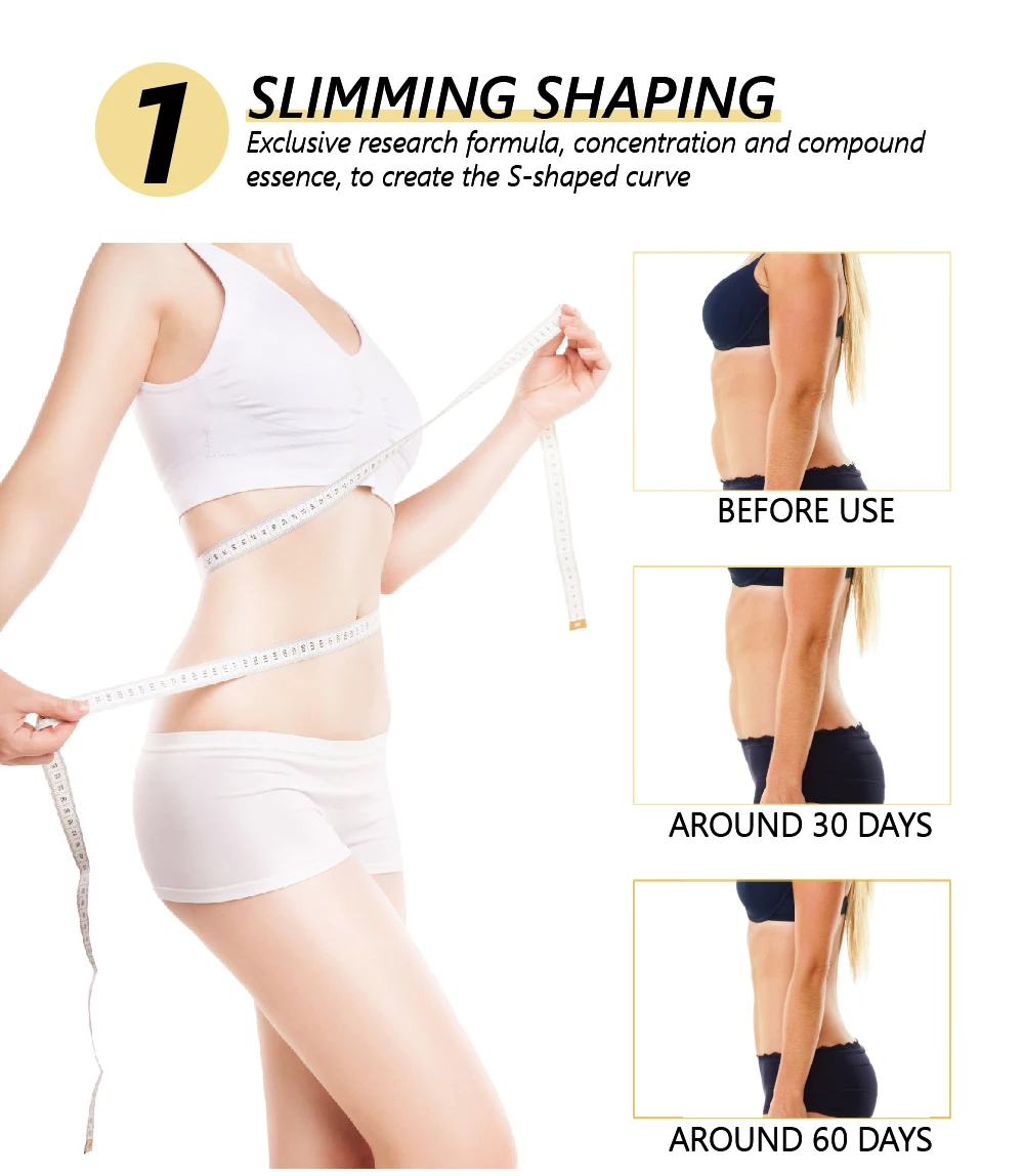 Vibrant Glamour Natural Slimming Cream Thin Waist Firming Body Shaping Healthy Fat Burn Weight Loss Promoting Massage Cream