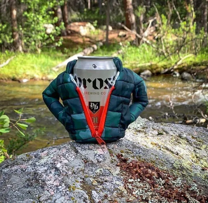 New Custom Insulated Can Cooler Beer Can Cooler Bag Beverage Jacket For