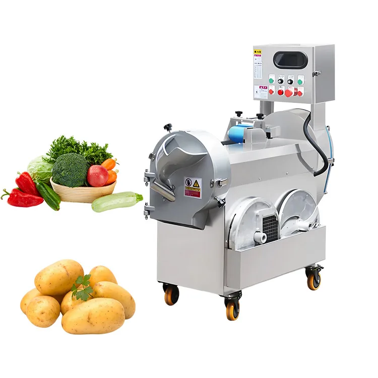 Restaurant Use Commercial Vegetable Slicer Carrot Potato Cucumber Onion Cutting Machine Multi-function Vegetable Cutter on Sale