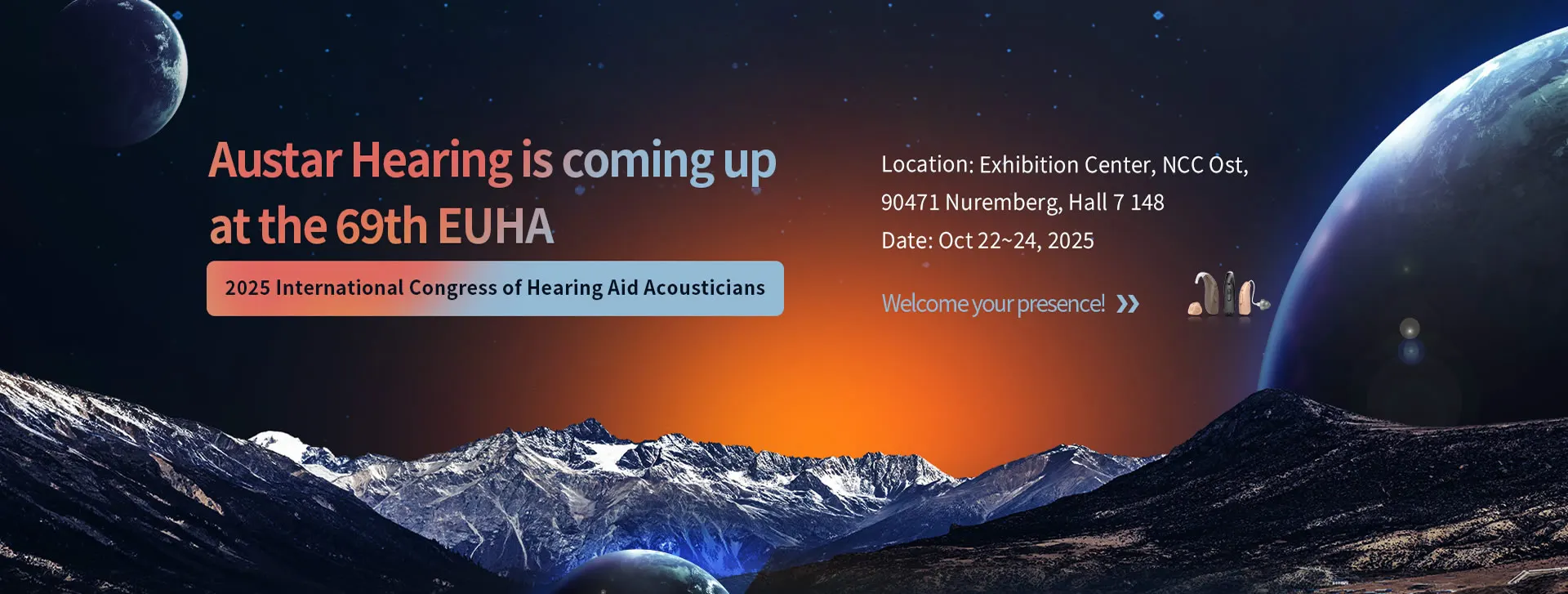 Join Austar Hearing at EUHA 2025 in Nuremberg