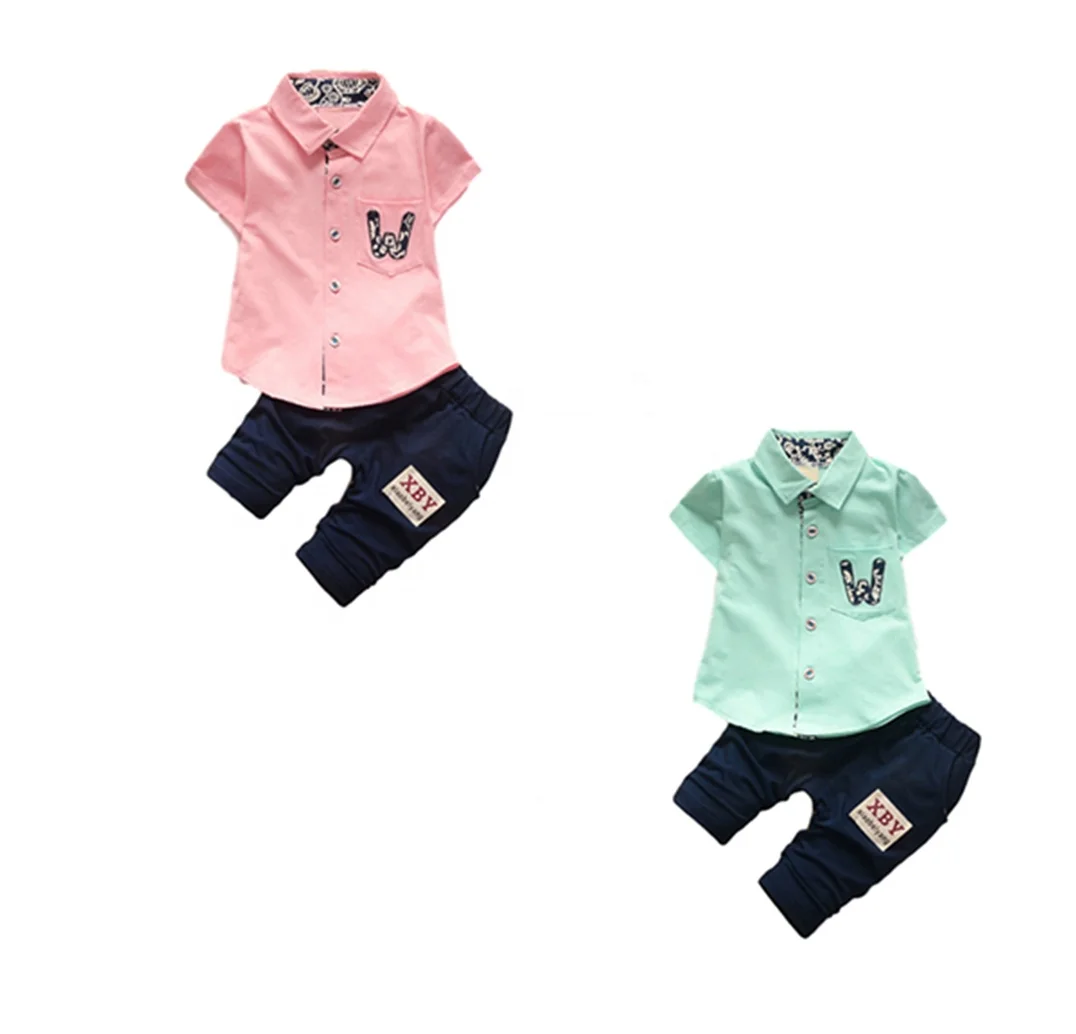 Ss-8b Korean Kids Clothes Wholesale Chinese Clothing Manufacturers Collar Short Sleeve Shirt Baby Clothes Set - Buy Kids Clothes,Baby Clothes,Boys Ss-8b Korean Kids Clothes Wholesale Chinese Clothing Manufacturers Collar Short Sleeve Shirt Baby Clothes Set - Buy Kids Clothes,Baby Clothes,Boys