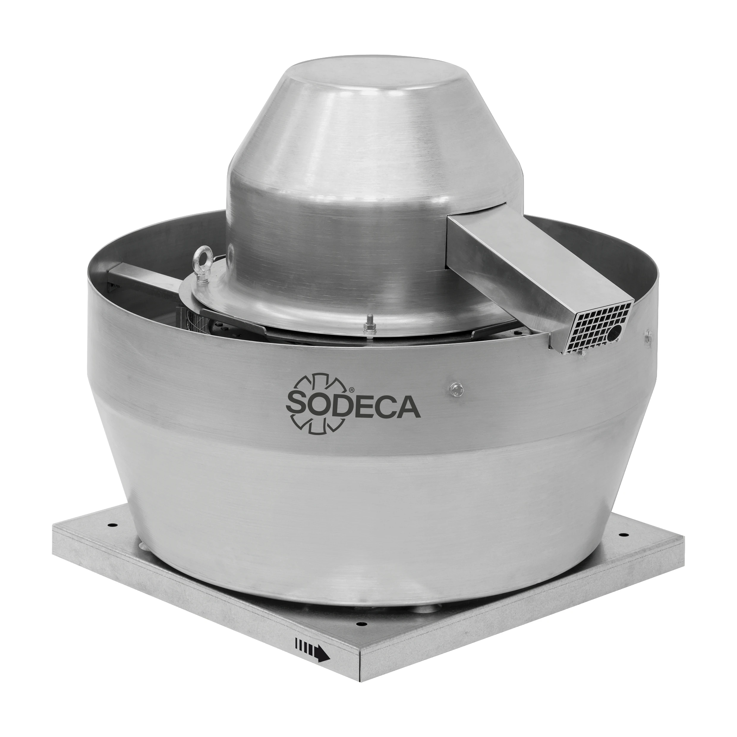 Technology and Efficient Fan, 400degree/2h, centrifugal, roof - detail 4