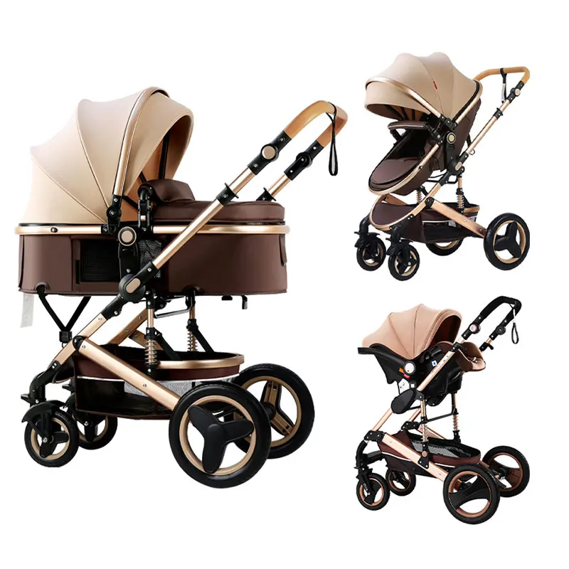 2022 New Fashion 3 in 1 Stroller Baby Murah, China Premium 3 in 1 Poussette Bebe/
