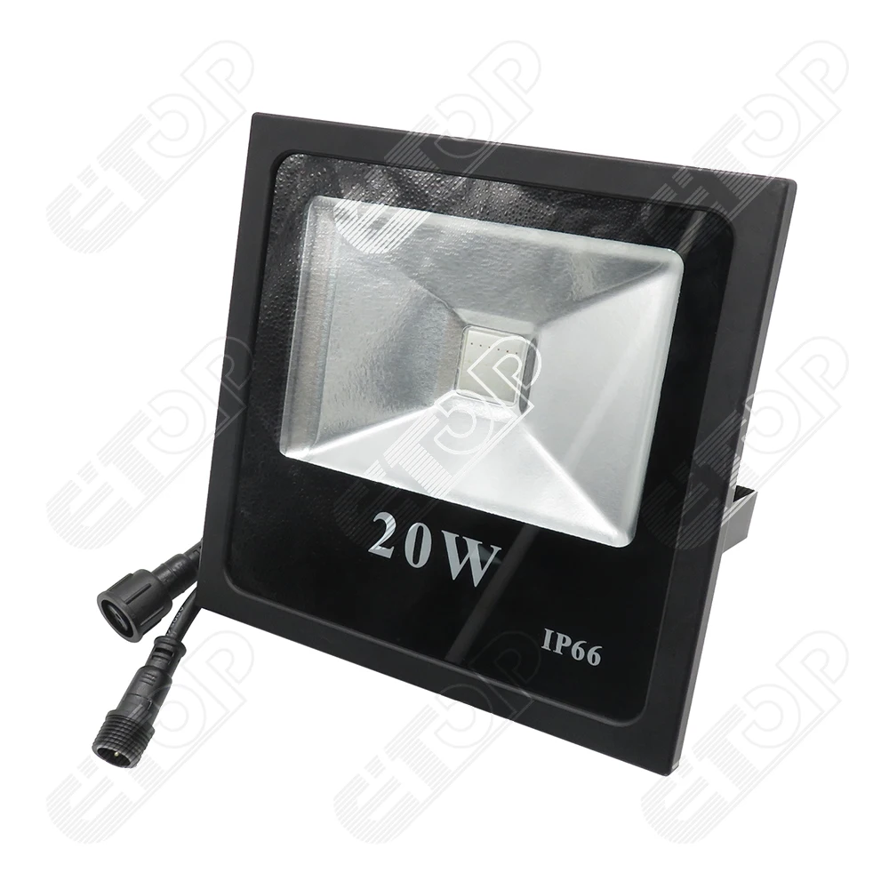 High Power Smart 20W LED Flood Light WS2811 Controlled IP66 Waterproof